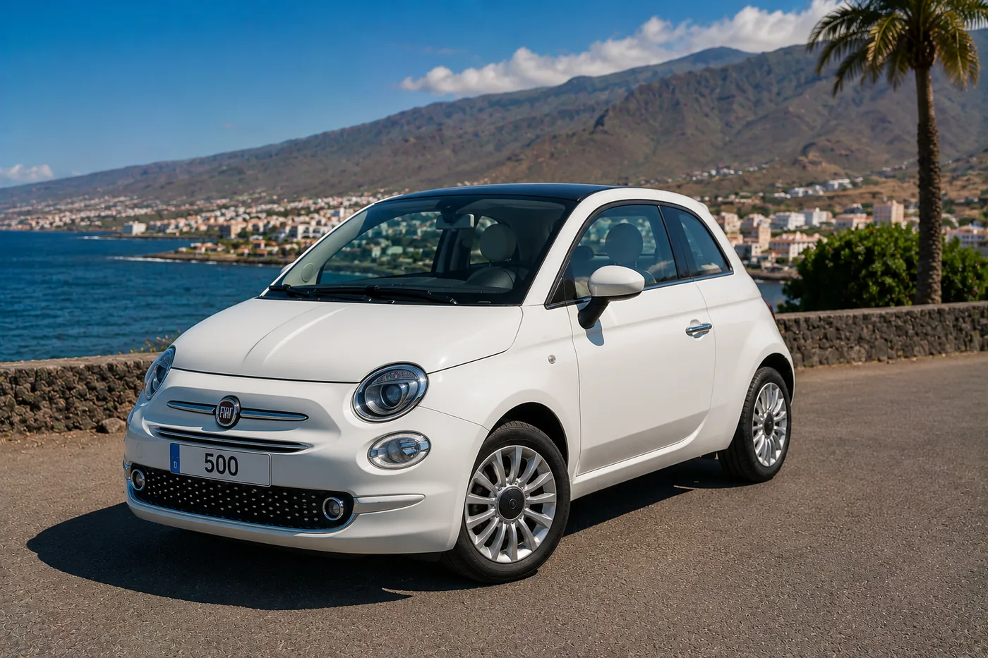 Fiat 500 car hire Tenerife