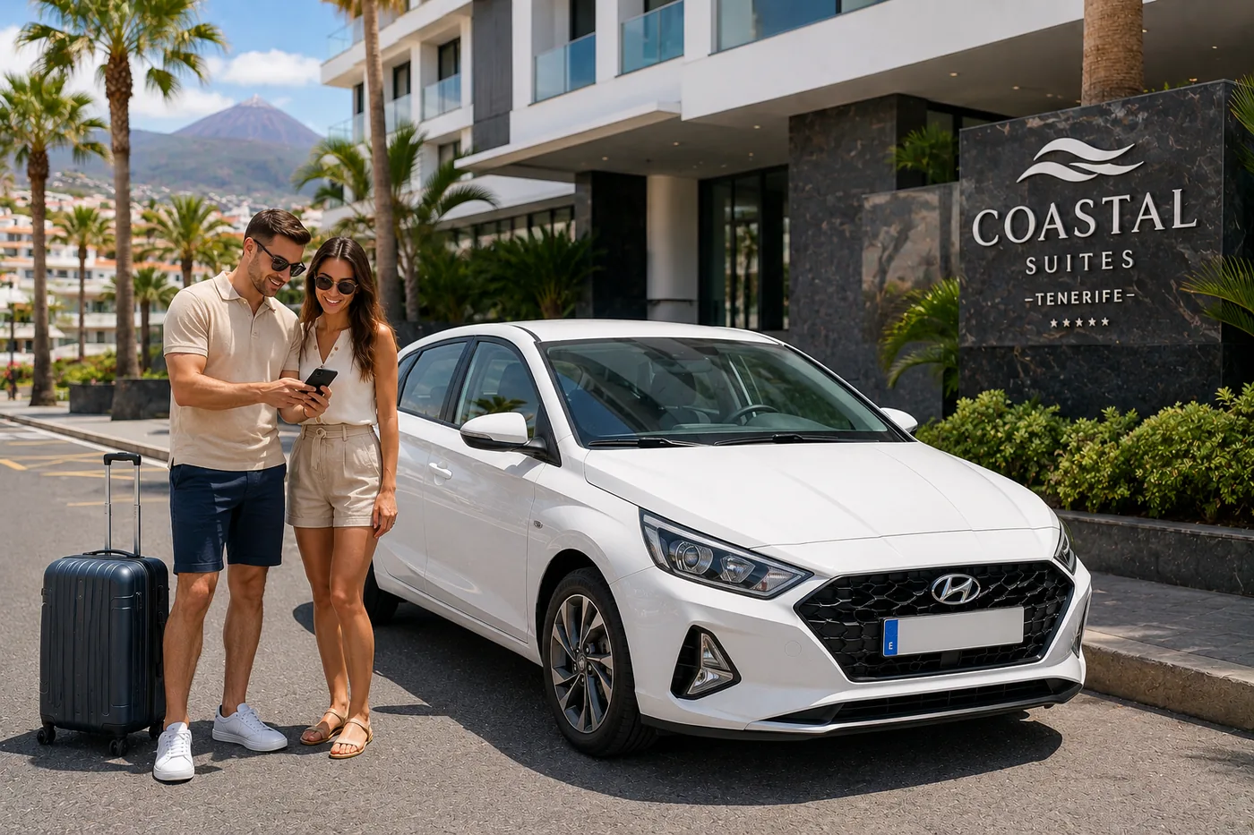 Hyundai i20 car hire Tenerife