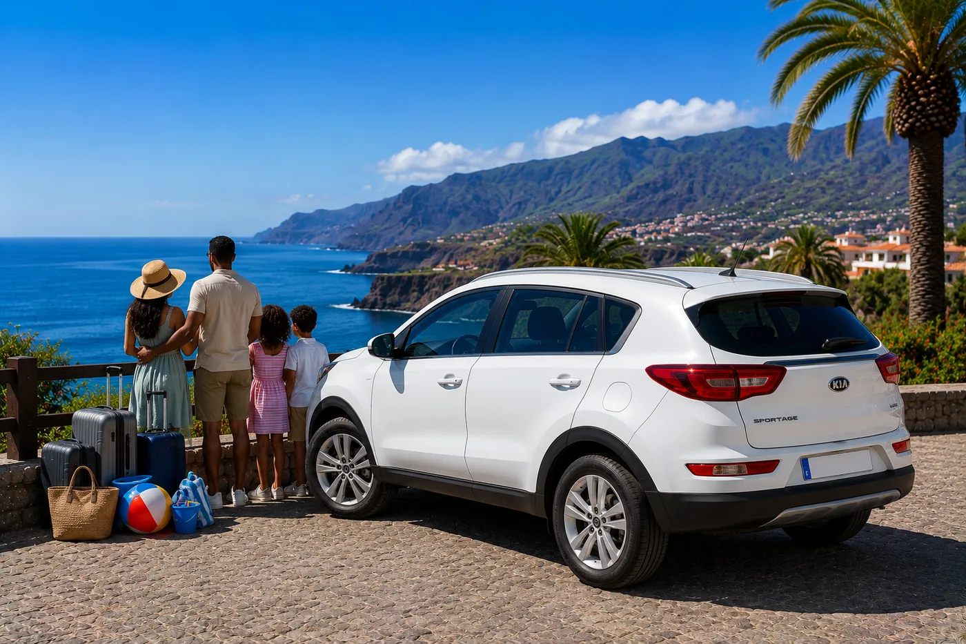 Kia Sportage car hire Tenerife