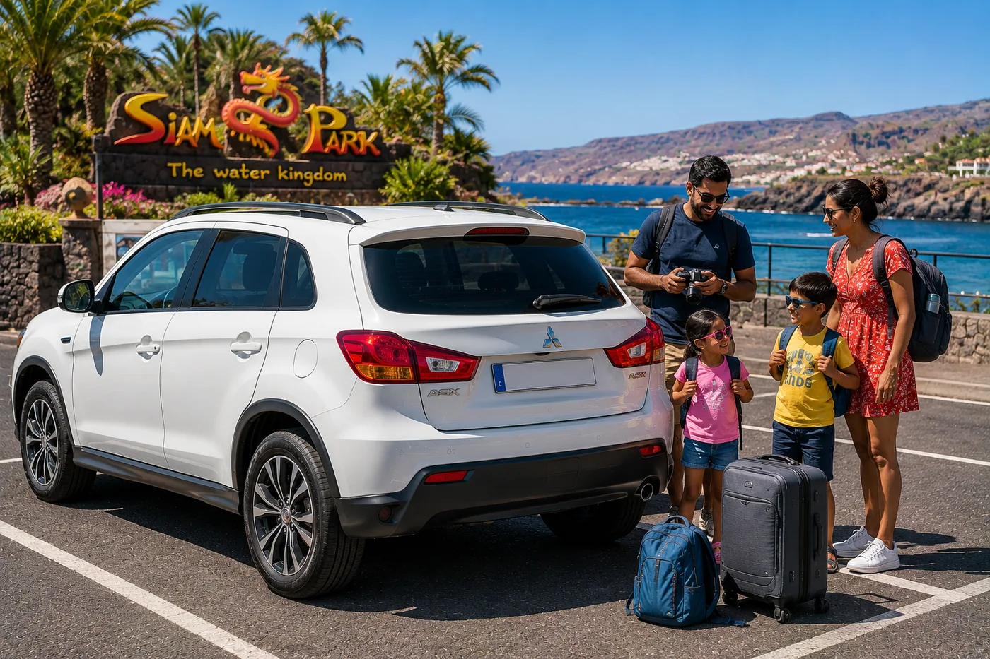 Mitsubishi ASX car hire Tenerife