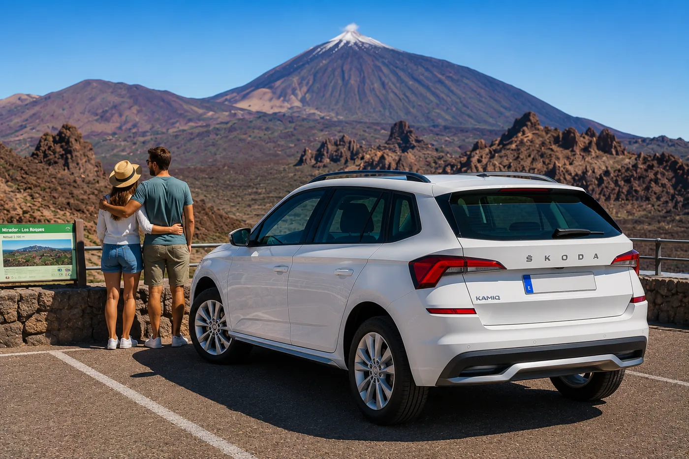Skoda Kamiq car hire Tenerife