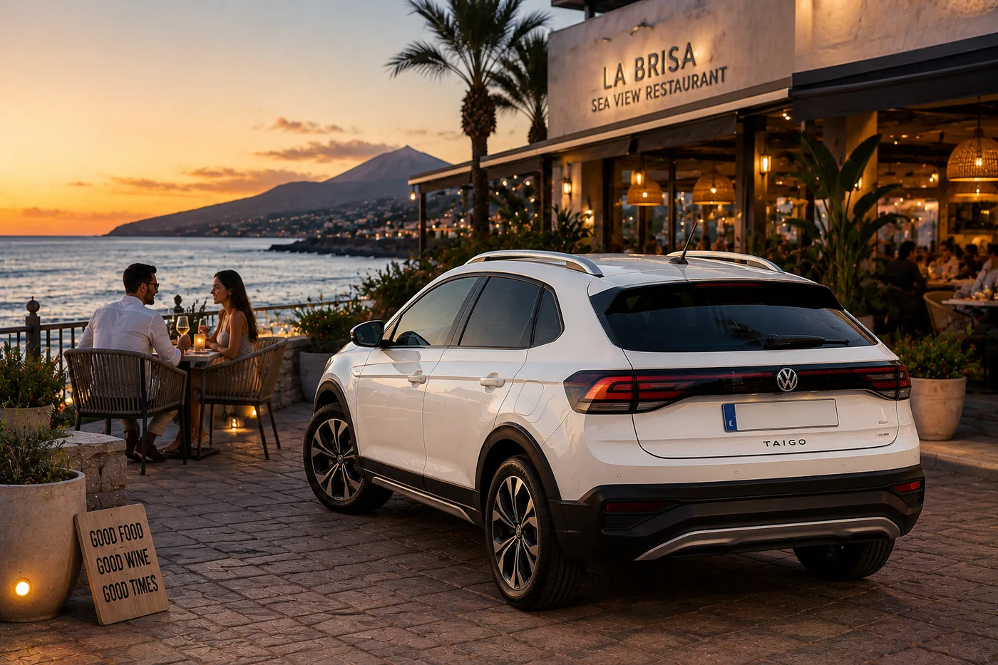 VW Taigo car hire Tenerife