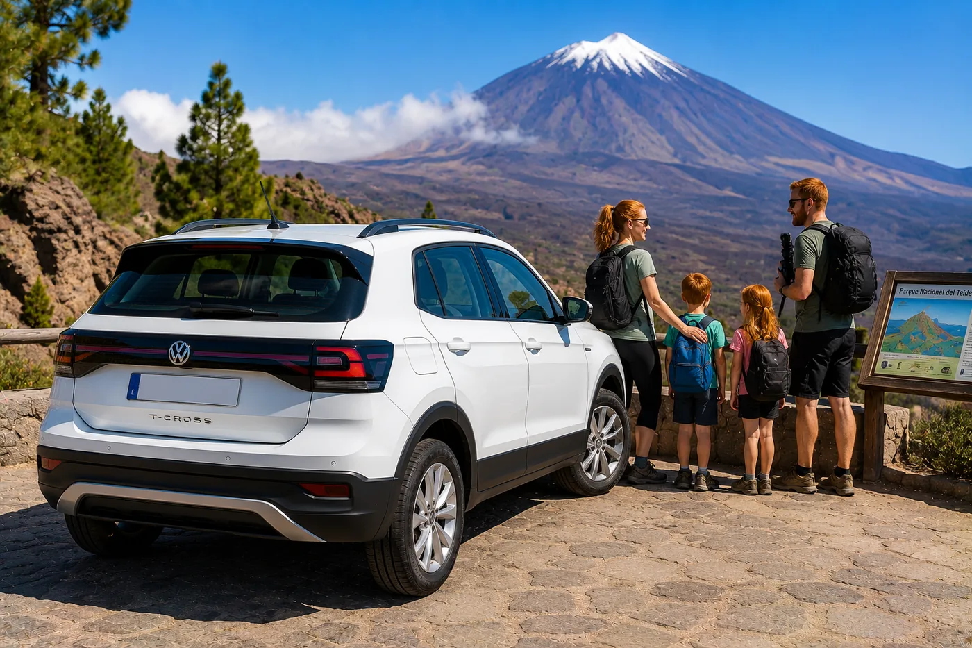 VW T-Cross car hire Tenerife
