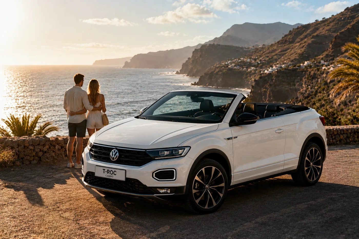 VW T-Roc Cabrio car hire Tenerife