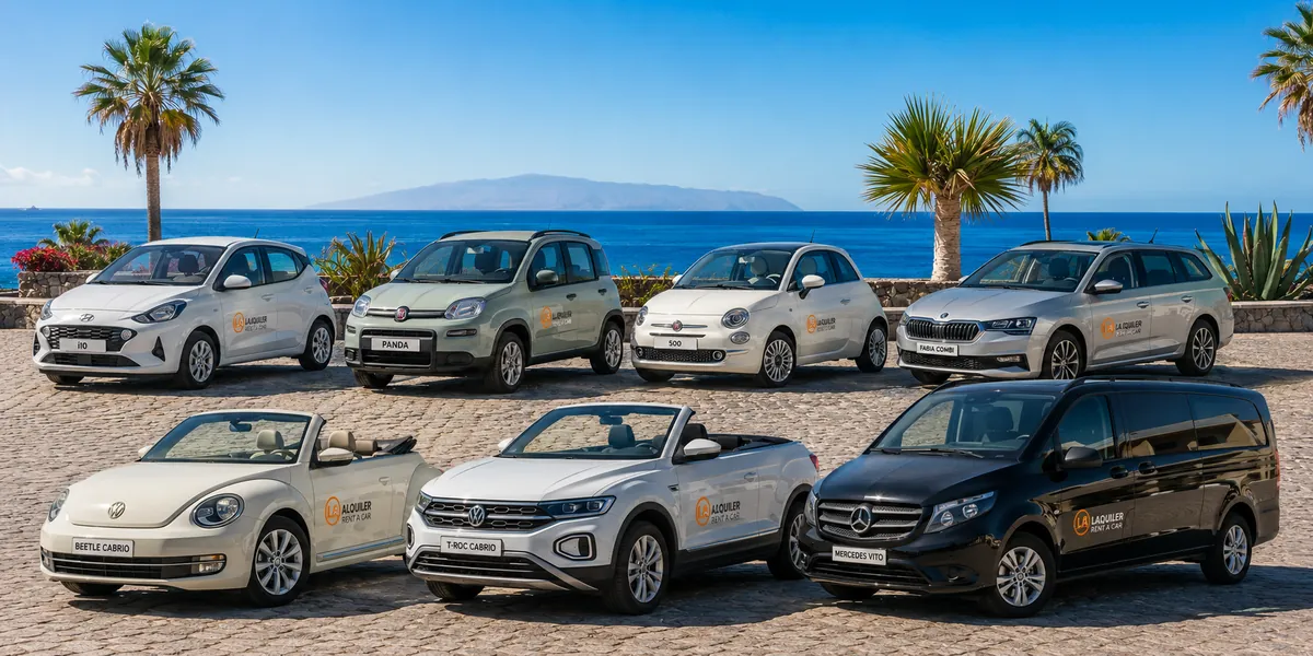 Cars suited to long-term hire in Tenerife