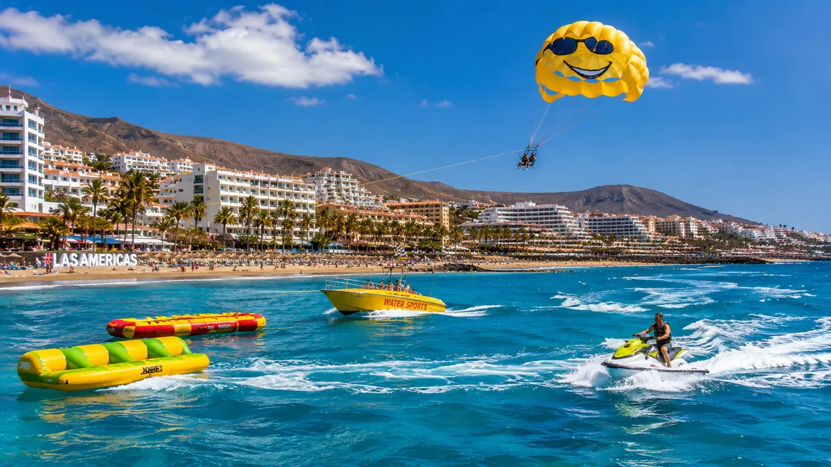 Water sports off Playa de las Americas
