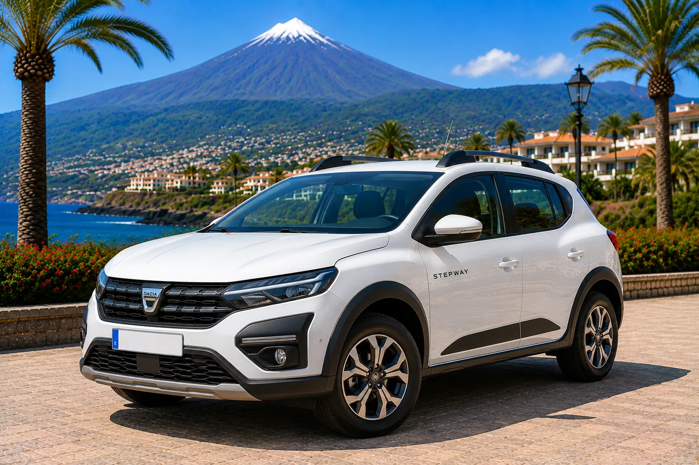 Dacia Sandero Stepway car hire Tenerife