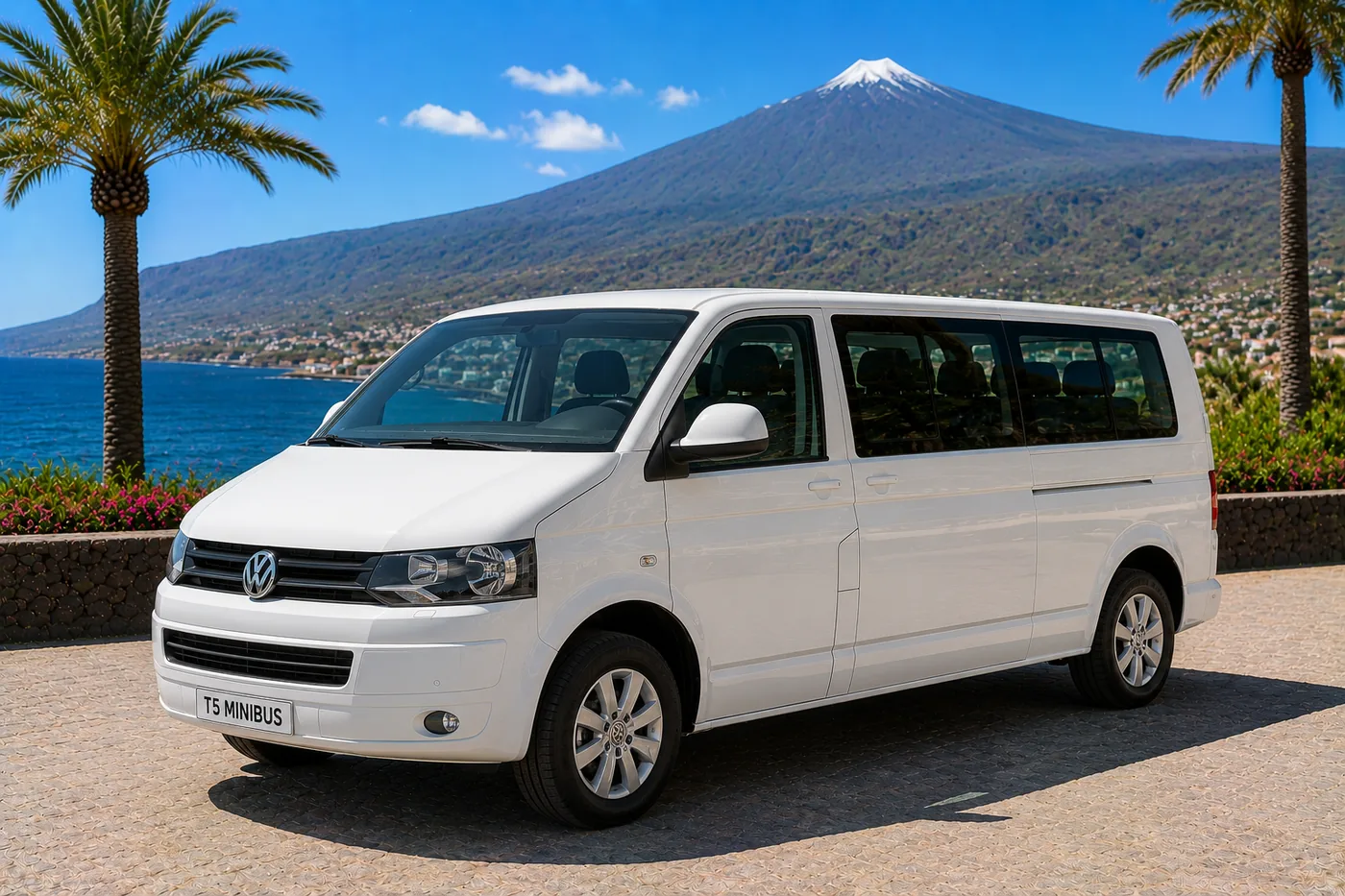 VW T5 Minibus car hire Tenerife