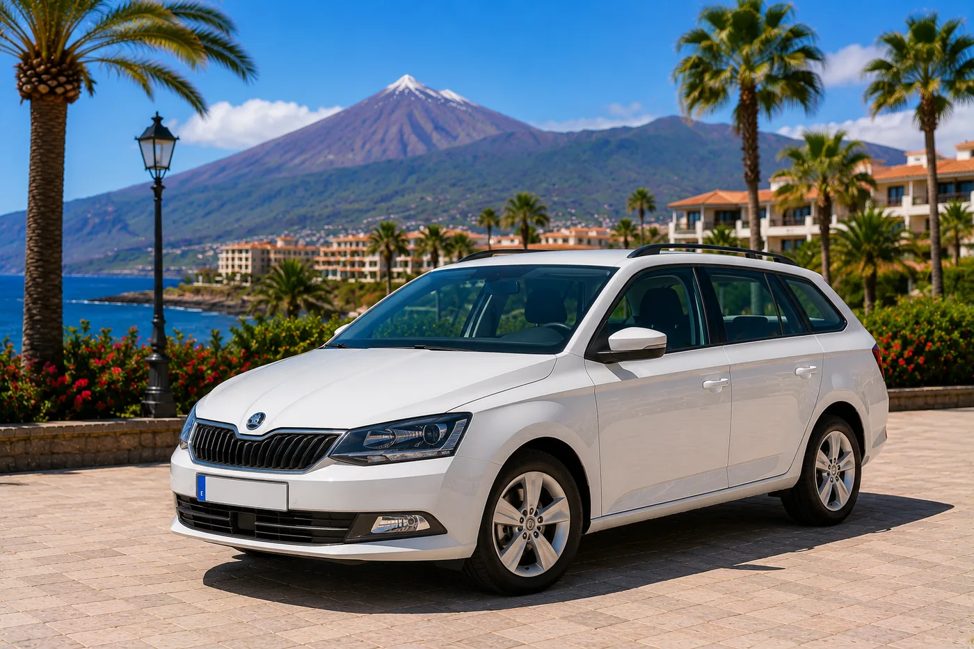 Skoda Fabia Aut car hire Tenerife