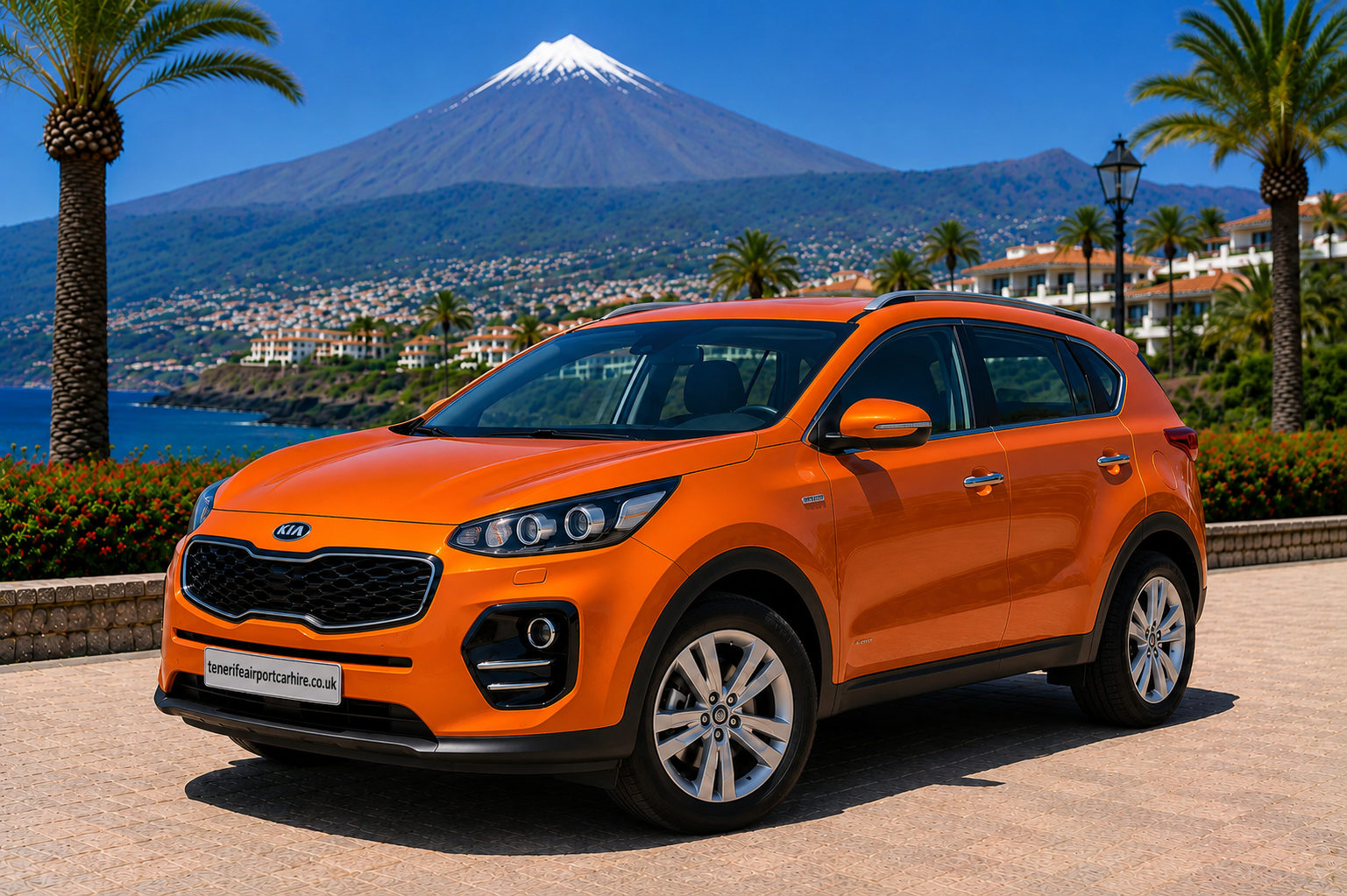 Kia Sportage car hire Tenerife