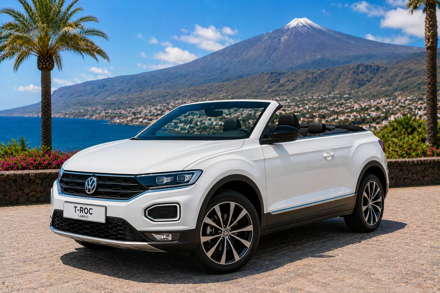 VW T-Roc Cabrio car hire Tenerife